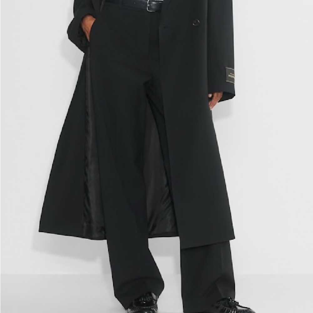 Aritzia Black Wool Agency Pants